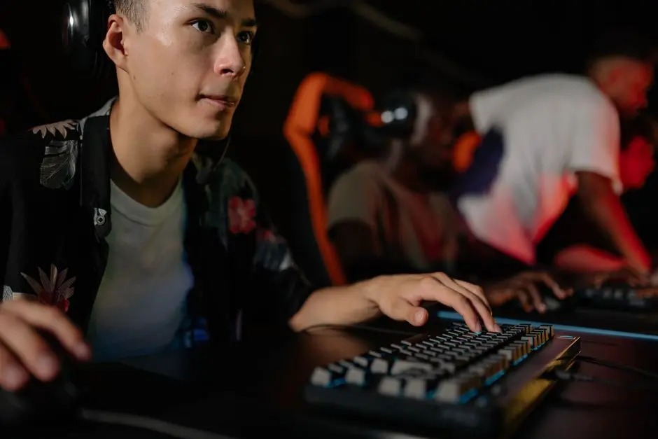 Pemain Mobile Legends sedang bertanding di turnamen lokal